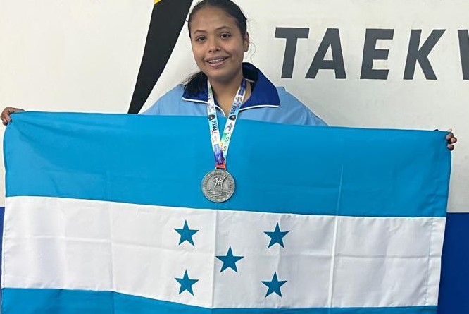 Atleta hondureña Andrea Carías consigue plata en el Open Colombia G2