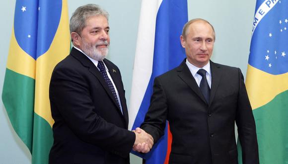 Vladímir Putin felicita a Lula da Silva y confía en desarrollo de relaciones bilaterales