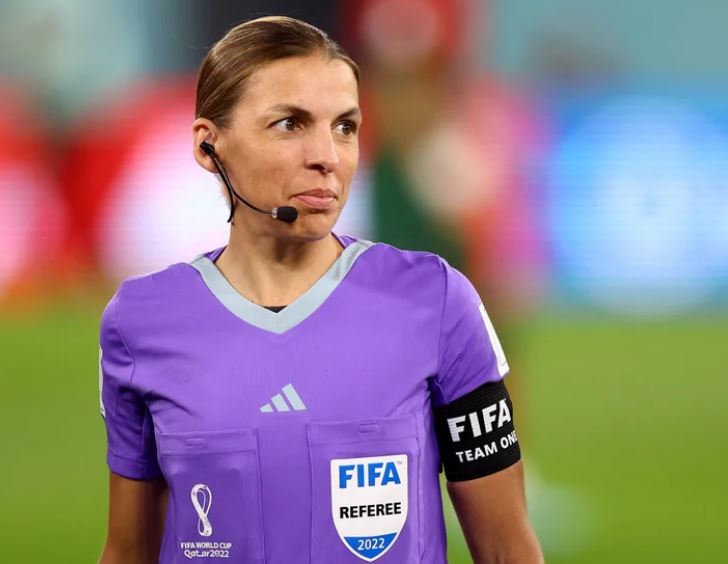 Stéphanie Frappart, la protagonista de un hecho histórico de los Mundiales