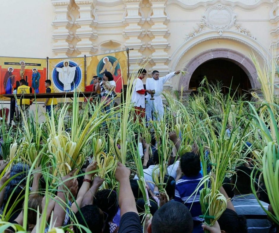 La celebración del Domingo de Ramos da inicio a la Semana Santa