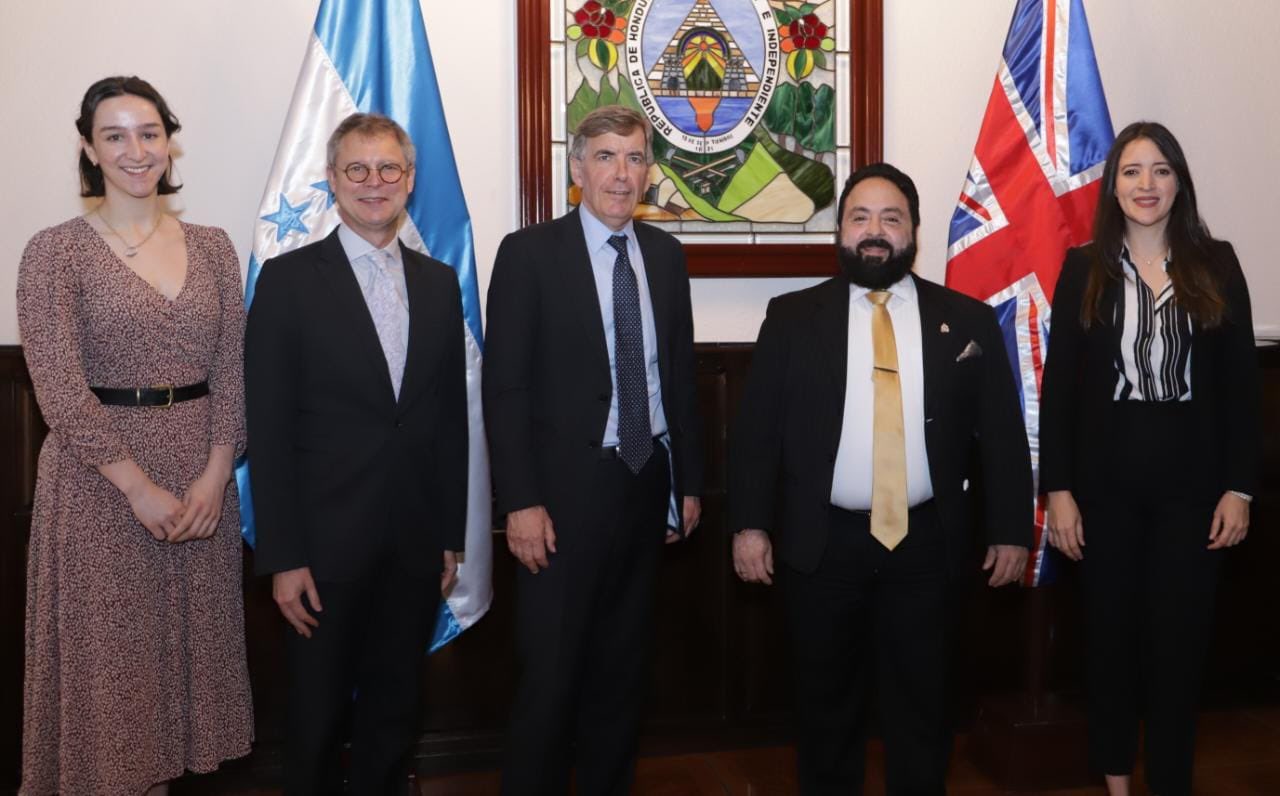 Honduras y Reino Unido fortalecen lazos de amistad y cooperación