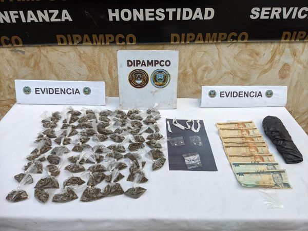 Detenido por posesión de drogas en Comayagua