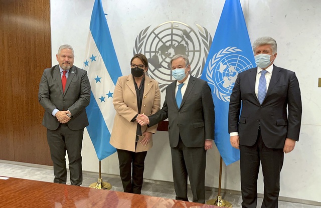ONU anuncia equipo de ayuda para instalación de CICIH en Honduras
