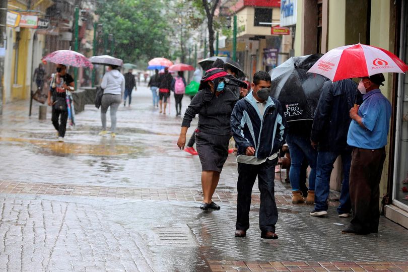 Copeco pronostica lluvias débiles y chubascos en el país