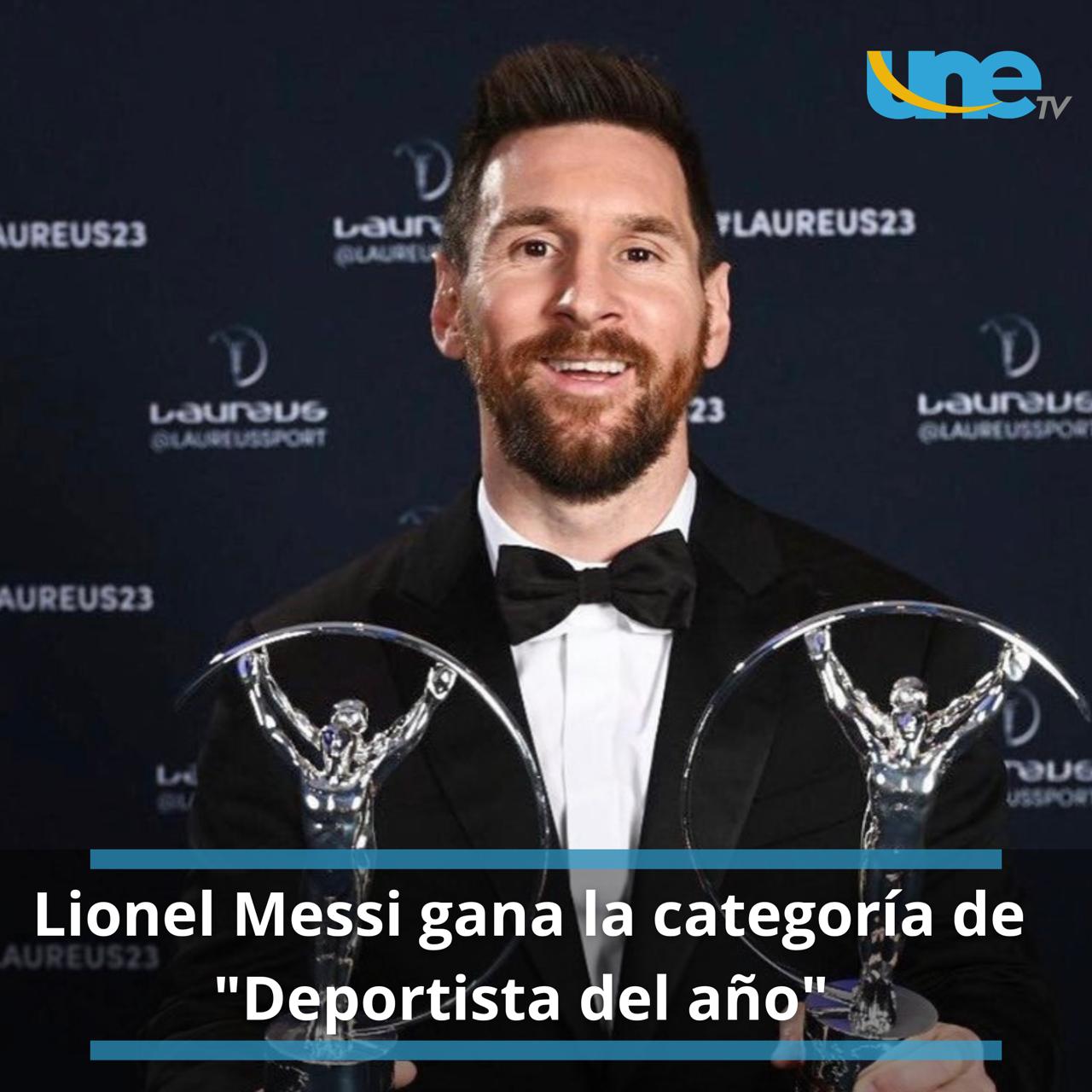Lionel Messi, el Deportista del Año en los Premios Laureus World Sports Awards 2023
