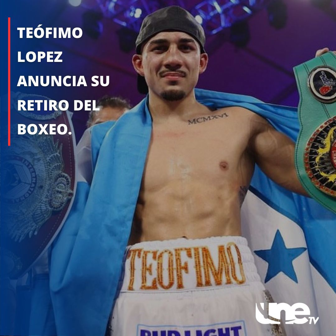 Teófimo López sorprende al anunciar su retiro del boxeo tras consagrarse campeón mundial