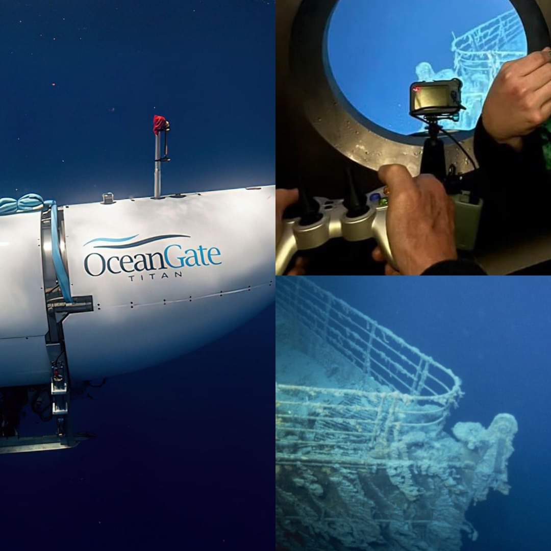 Hallazgo de estructura del sumergible ‘Titan’ en el fondo marino cerca del Titanic genera nuevas esperanzas en el rescate