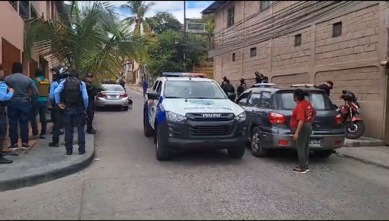 Policia Nacional desmantela cámaras de estructura criminal en Tegucigalpa