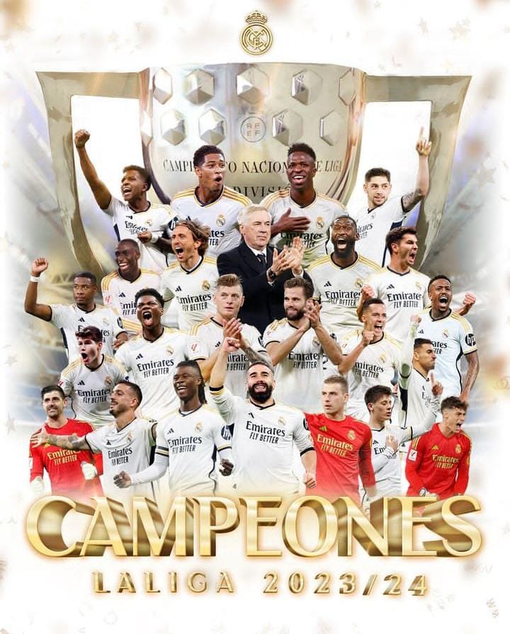 El Real Madrid, campeón de Liga 