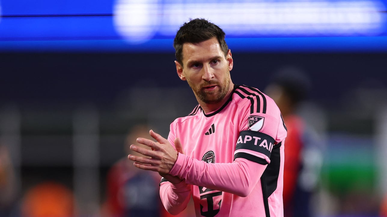 Messi es nombrado jugador del mes de abril en la MLS 